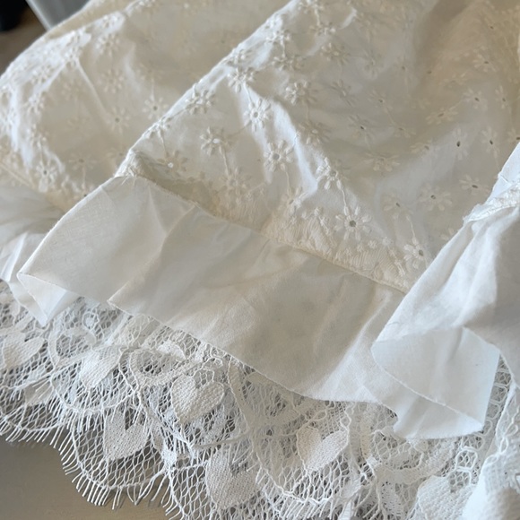 FOR LOVE & LEMONS
Charlotte Eyelet Mini Skirt - Picture 10 of 12